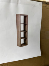 Better Homes & Gardens 4 Cube Vertical Storage Organizer, Light Honey! (NEW IN BOX)