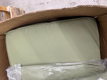 25.6 in. x 23.6 in. x 4 in. Outdoor Deep Seat Lounge Cushion Set (8-Piece) with Lumbar Support Pillows Oliver Green!! NEW IN BOX!!