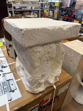 Frith Sculpted Magnesium Oxide Side Table With Organic Base!! BRAND NEW!!