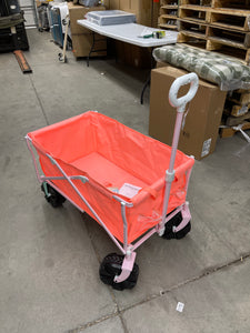 Flat-Folding Wagon without Cargo from Sun Squad- brand new - one wheel is different color