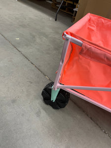 Flat-Folding Wagon without Cargo from Sun Squad- brand new - one wheel is different color