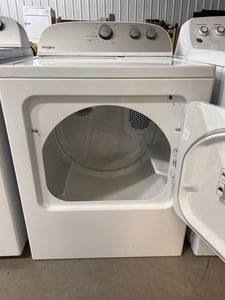 Whirlpool 7-cu ft Electric Dryer (White)! (NEW - MISSING FEET)