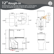 21＂Extra Tall Toilet, 1.28 Gpf Powerful Flush Floor Mounted Round Toilet For Bathroom!! NEW IN BOX!!