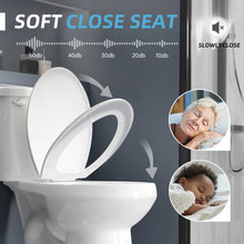 21＂Extra Tall Toilet, 1.28 Gpf Powerful Flush Floor Mounted Round Toilet For Bathroom!! NEW IN BOX!!