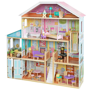 KidKraft Grand View Mansion Wooden Dollhouse with 34 Accessories!

-Brand new in the box