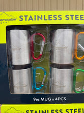 Alpine Mountain Gear Stainless Steel Coffee Mugs Set for Home Outdoor 5 Pcs! (NEW IN BOX)