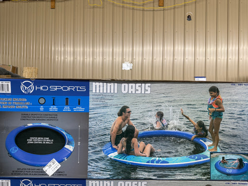 HO Sports Mini Oasis 8’ Inflatable Water Ring Float! (NEW IN BOX)
