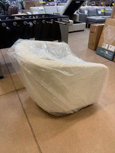 Better Homes & Gardens Bradford Wooden Base Modern Swivel Chair, Linen!! BRAND NEW!!