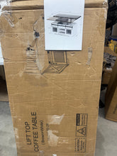 Farmhouse Lift Top Coffee Table!! NEW IN BOX!!