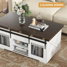 Farmhouse Lift Top Coffee Table!! NEW IN BOX!!