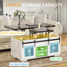 Farmhouse Lift Top Coffee Table!! NEW IN BOX!!