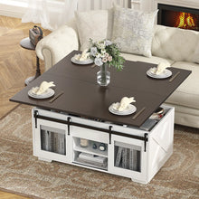 Farmhouse Lift Top Coffee Table!! NEW IN BOX!!