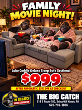 Luke Coddle deluxe sleep sofa sectional