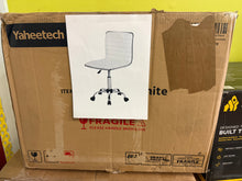 Correen PU Leather Low Back Armless Desk Chair!! NEW IN BOX!!