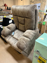42.7" Wide Oversize Microfiber Lift Assist Reclining Chair with Massage Heating & Dual Hidden Cupholders & USB & Side Pocket!! BRAND NEW!!