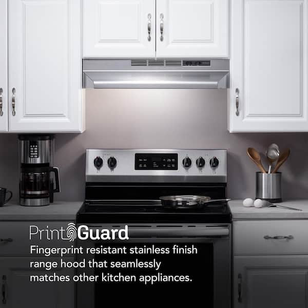 Broan-NuTone
RL6200 Series 30-Inch Ductless Under-Cabinet Range Hood, Stainless Steel Finish- new in box
