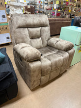 42.7" Wide Oversize Microfiber Lift Assist Reclining Chair with Massage Heating & Dual Hidden Cupholders & USB & Side Pocket!! BRAND NEW!!