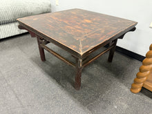 34” Square Wood Coffee Table! (NEW - MINOR DAMAGE)