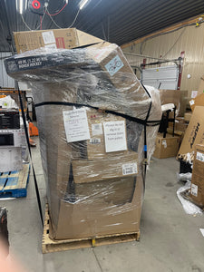 THIS PALLET IS A WHOPPER!

Jumbo extra tall General Merchandise pallet load number 2379