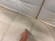 Relax-A-Lounger Euro Lounger, Cream! - (NEW AND ASSEMBLED! - HAS A SPOT FROM SHIPPING WE COULD NOT GET CLEAN - PHOTOS SHOWN)