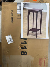 Walnut Indoor Plant Stand! (NEW IN BOX)