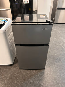 Arctic King 3.2 Cu ft Two Door Mini Fridge with Freezer, Stainless Steel, E-Star! (NEW)