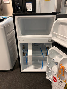 Arctic King 3.2 Cu ft Two Door Mini Fridge with Freezer, Stainless Steel, E-Star! (NEW)