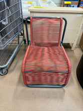PVC Stackable Patio Lounge Chair Red - Room Essentials! (NEW - SINGLE CHAIR!)