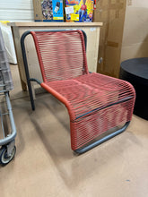 PVC Stackable Patio Lounge Chair Red - Room Essentials! (NEW - SINGLE CHAIR!)