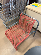 PVC Stackable Patio Lounge Chair Red - Room Essentials! (NEW - SINGLE CHAIR!)