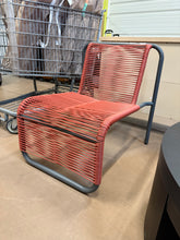 PVC Stackable Patio Lounge Chair Red - Room Essentials! (NEW - SINGLE CHAIR!)