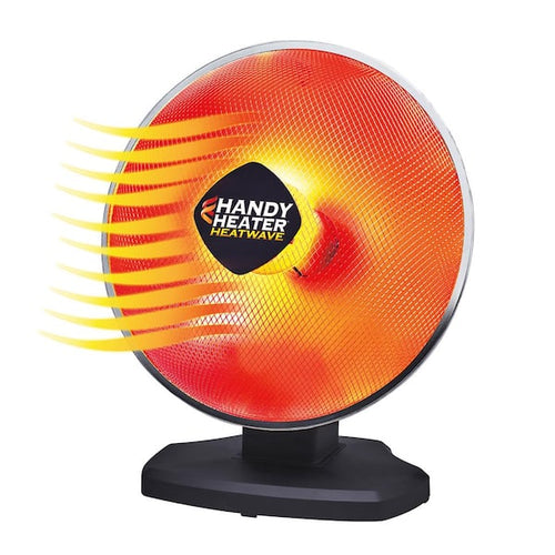 HANDY HEATER 1200-Watt Electric Ceramic Parabolic Space Heater- brand new - no box