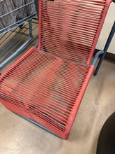 PVC Stackable Patio Lounge Chair Red - Room Essentials! (NEW - SINGLE CHAIR!)