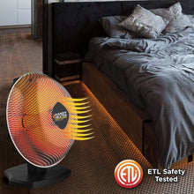 HANDY HEATER 1200-Watt Electric Ceramic Parabolic Space Heater- brand new - no box