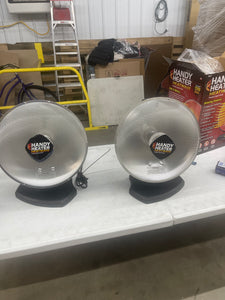 HANDY HEATER 1200-Watt Electric Ceramic Parabolic Space Heater- brand new - no box