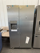 Gallery 36 in. 26 cu. ft. Standard Depth Side-by-Side Refrigerator in Stainless Steel with Internal Water Dispenser
