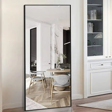 BEAUTYPEAK Full Length Mirror 71"x26" Rectangle Wall mirror Floor Mirrors for Leaning, Black!