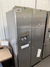 Gallery 36 in. 26 cu. ft. Standard Depth Side-by-Side Refrigerator in Stainless Steel with Internal Water Dispenser