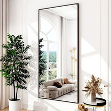 BEAUTYPEAK Full Length Mirror 71"x26" Rectangle Wall mirror Floor Mirrors for Leaning, Black!