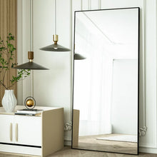 BEAUTYPEAK Full Length Mirror 71"x26" Rectangle Wall mirror Floor Mirrors for Leaning, Black!