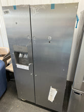 Gallery 36 in. 26 cu. ft. Standard Depth Side-by-Side Refrigerator in Stainless Steel with Internal Water Dispenser