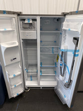 Gallery 36 in. 26 cu. ft. Standard Depth Side-by-Side Refrigerator in Stainless Steel with Internal Water Dispenser