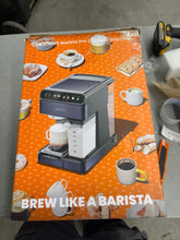 Chefman 20-Bar, 2-Cup Black Stainless Espresso Machine- new in box