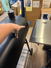 Nexgrill 29 in. Barrel Offset Charcoal Smoker and Grill in Black!! NEW AND ASSEMBLED(MISSING TEMP GUAGE)!!