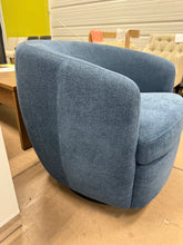 Sandiso Barrel Swivel Chair, Blue! (NEW)