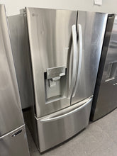 LG 36 in. 28 cu. ft. 3-Door French Door Refrigerator w/ Ice and Water Dispenser and Craft Ice in PrintProof Stainless Steel! (NEW - SCRATCH/DENT)