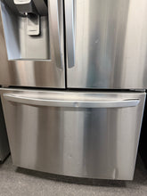 LG 36 in. 28 cu. ft. 3-Door French Door Refrigerator w/ Ice and Water Dispenser and Craft Ice in PrintProof Stainless Steel! (NEW - SCRATCH/DENT)