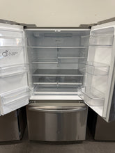LG 36 in. 28 cu. ft. 3-Door French Door Refrigerator w/ Ice and Water Dispenser and Craft Ice in PrintProof Stainless Steel! (NEW - SCRATCH/DENT)
