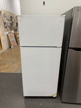 GE 16.6 cu. ft. Top Freezer Refrigerator in White! (NEW - SCRATCH/DENT)