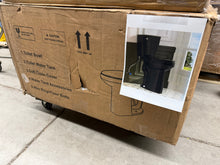 21＂ Extra Tall Toilet 1.28 GPF Elongated Floor Mounted Two-Piece Tall Toilet, Black! (NEW IN BOX)